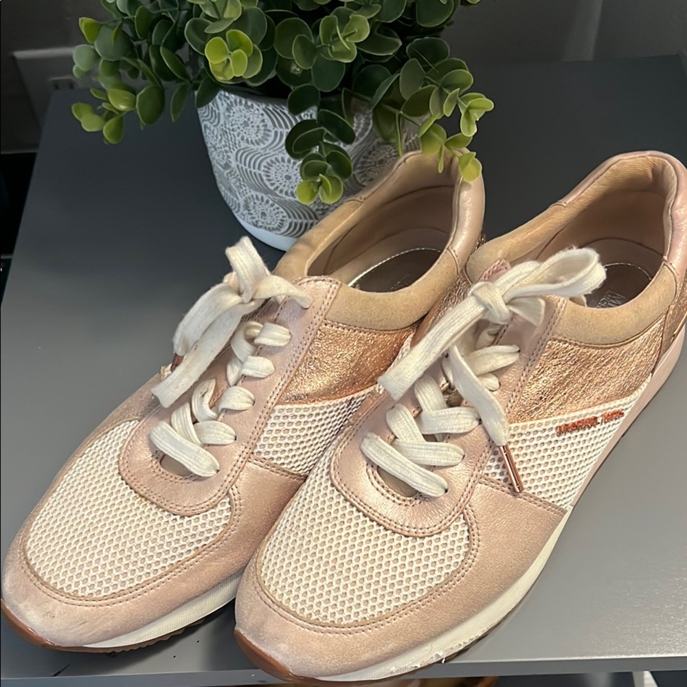 Michael Kors Pink Retro-Inspired Sneakers
